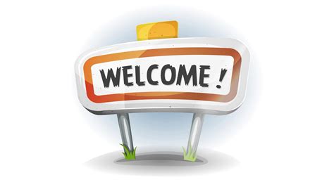 Welcome Sign Animated