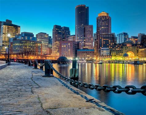 Boston Skyline Wallpapers Free Download