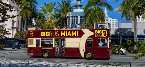 Big Bus Miami one-day hop-on hop-off bus tour by Big Bus Tours.