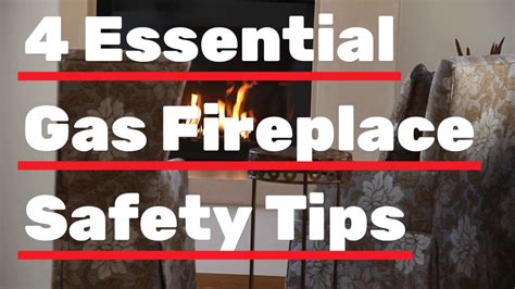 4 Essential Gas Fireplace Safety Tips - YouTube