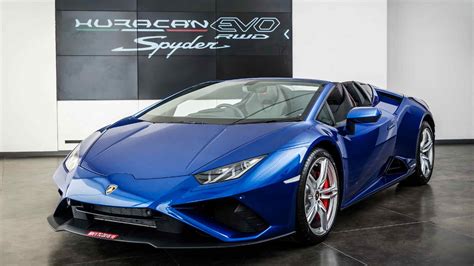 Lamborghini Huracan Evo RWD Spyder launched in India at Rs 3.54 crore ...