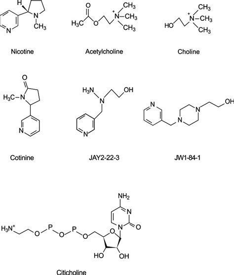 Acetylcholinesterase Chemical Structure