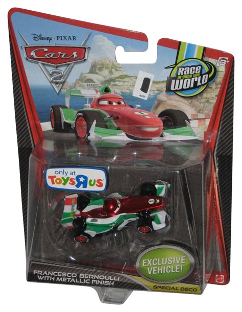 Disney Cars 2 Francesco Bernoulli Metallic Finish Special Deco Toy Car ...