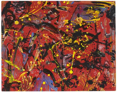 Jackson Pollock (1912-1956), Red Composition | Christie's