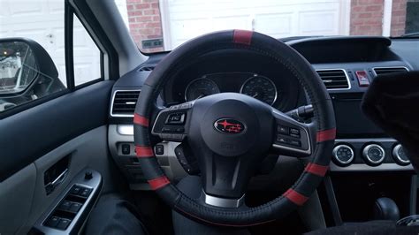 A nice little visual interior upgrade to the Impreza today : r/subaru