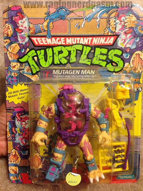 Vintage TMNT Teenage Mutant Ninja Turtle Carded Mutagen Man