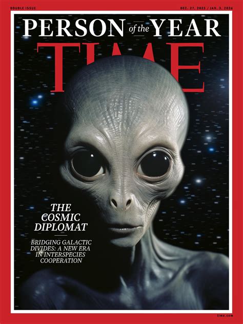 Time’s Person of the Year 2023: The Cosmic Diplomat : r/weirddalle