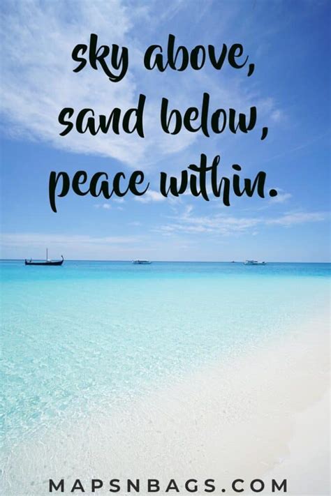 150+ Best Beach Quotes: Quotes About Beach w/ Hashtags » Maps & Bags