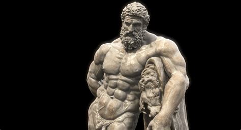 Marble Statue Farnese Hercules 3D Model - TurboSquid 1435475