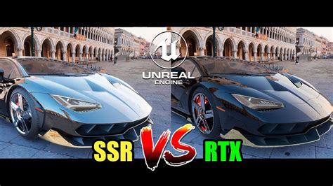 SSR VS RTX UE4 (Screen Space Reflections vs Ray Tracing Unreal Engine 4 ...