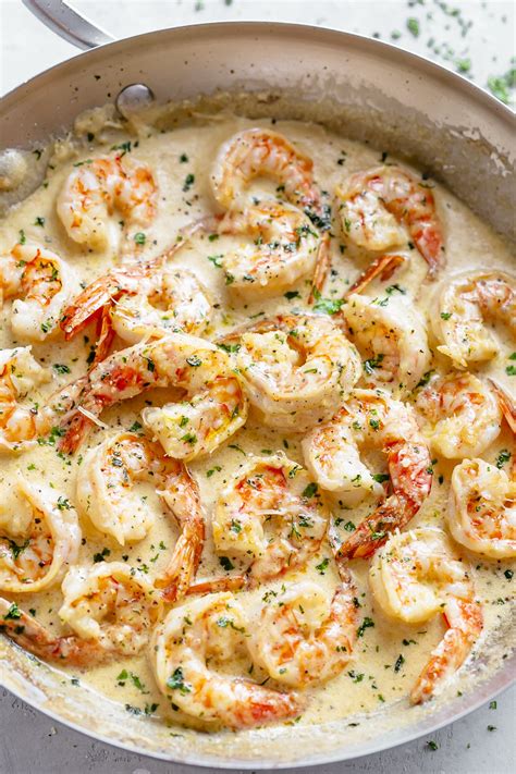 Creamy Garlic Shrimp Recipe - Cafe Delites | Kitchn