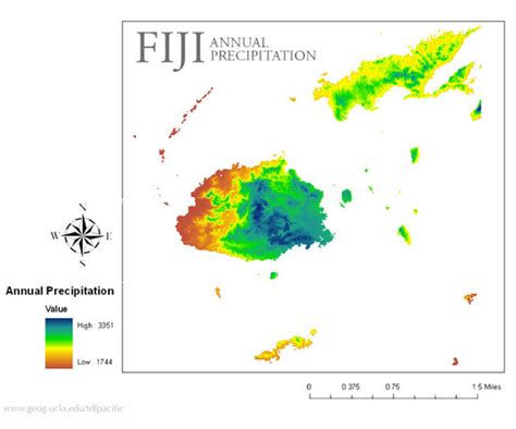 Geography of Fiji - Tropical Dry Forests of Fiji, Geog 113 UCLA, Group 8