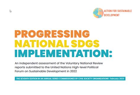 Launch of the Progressing National SDGs Implementation Report ...