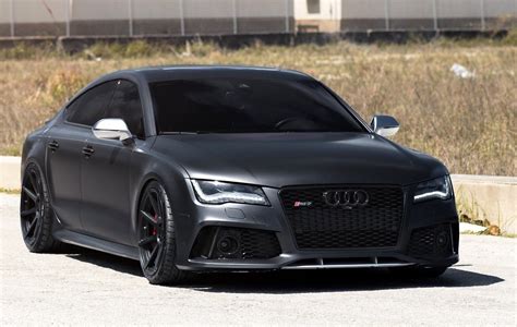 Audi Rs7 Satin Black