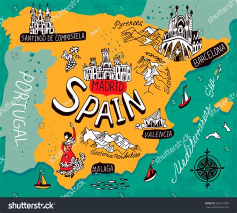 24,729 Map Spain Vector Illustration Images, Stock Photos & Vectors ...