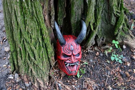 The Oni Dead By Daylight mask wearable cosplay | Etsy