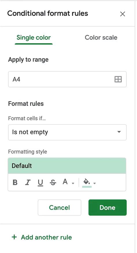 Conditional Formatting in Google Sheets: The Ultimate Guide - The ...