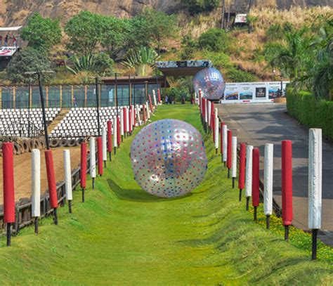 Play Land Zorbing at Della Adventure