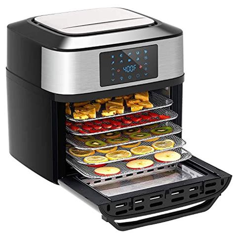 10-in-1 Air Fryer Oven, 20 Quart Airfryer Toaster Oven Combo, 1800W ...