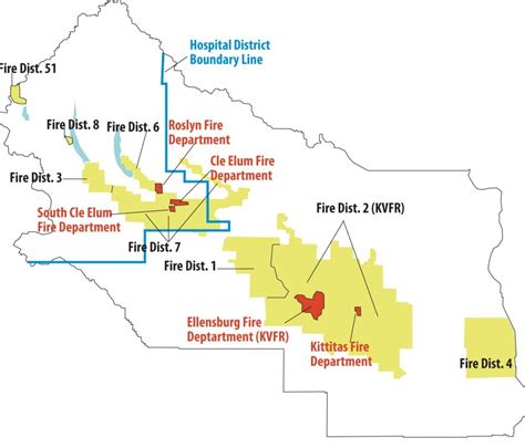 Kittitas County Map