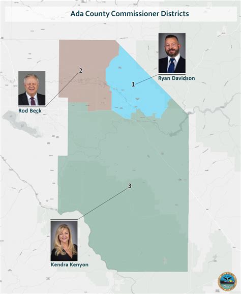 Commissioner District Map - Commissioners of Ada County