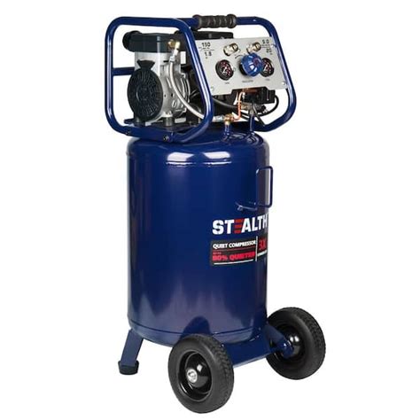 Stealth Professional 20 Gal. 150 PSI 2 Portable Vertical Electric Air ...