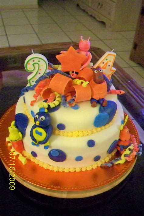 Backyardigans Birthday Cake - CakeCentral.com