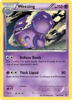 Weezing | XY—Fates Collide | TCG Card Database | Pokemon.com