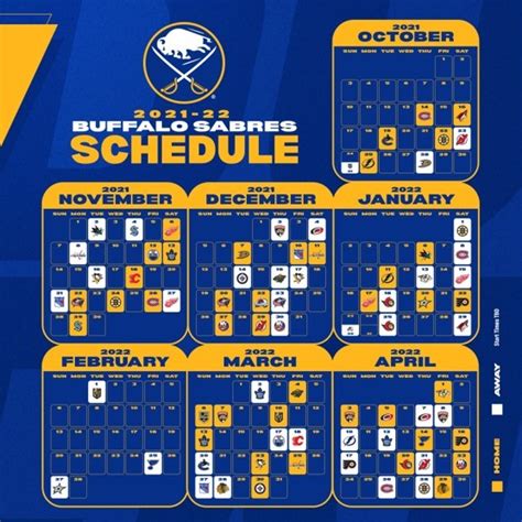 Sabres 2021-2022 season schedule released | News 4 Buffalo