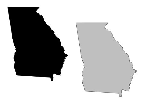 Georgia State Outline - ClipArt Best