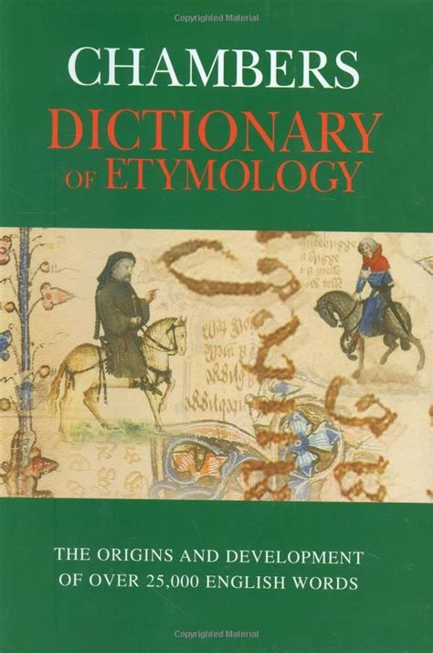 Chambers Dictionary of Etymology Magick Book, Etymology, Word Play ...