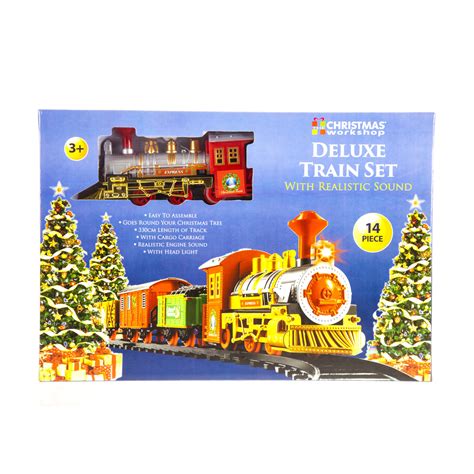 Musical Christmas Train Set