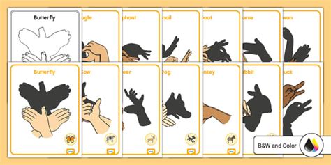 Animal Hand Shadow Puppets | Teaching Resources | Twinkl USA