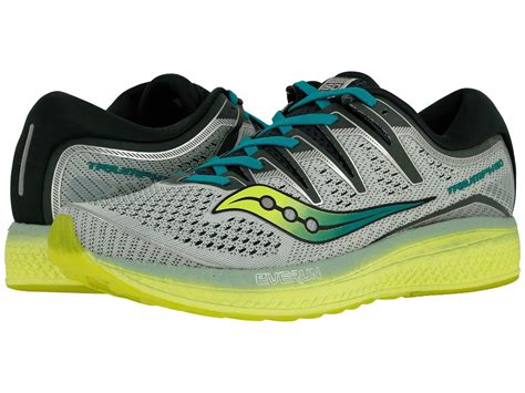 Saucony Synthetic Triumph Iso 5 in Green for Men - Lyst