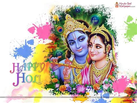 Radha Krishna Holi Wallpapers - Wallpaper Cave