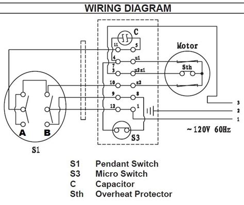 Hoist Limit Switch Wiring Diagram - Handicraftsish