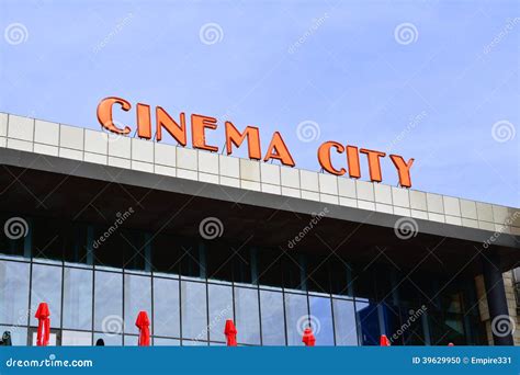 Cinema city editorial image. Image of famous, cinema - 39629950