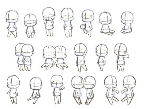 Chibi Drawing Reference and Sketches for Artists