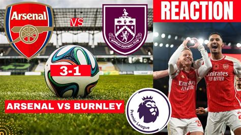 Arsenal vs Burnley 3-1 Live Stream Premier league Football EPL Match ...