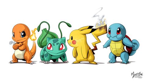 Pokemon Group by mysticalpha on DeviantArt