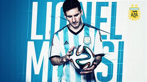 Lionel Messi Argentina Is Wearing Blue White Sports Dress HD Messi ...