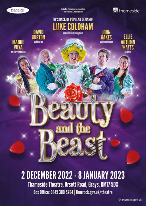 Beauty and the Beast will be this year's panto at the Thameside ...