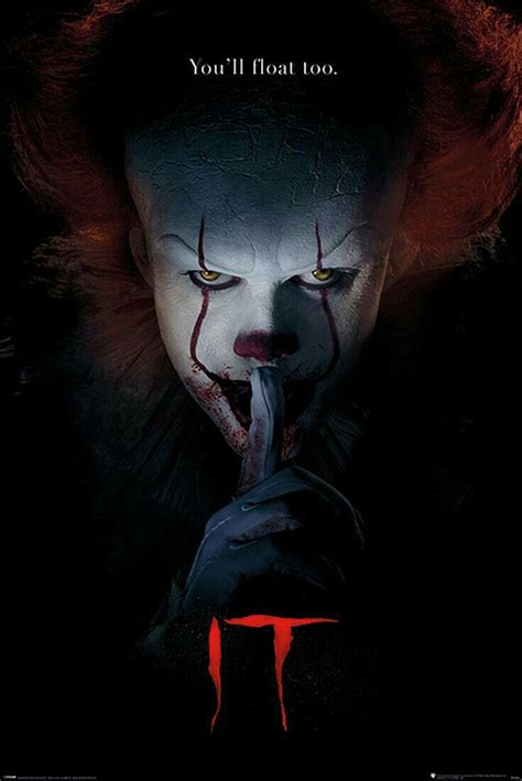 Horror 🎥 horror 👻👀 in 2020 | Pennywise poster, Pennywise film ...