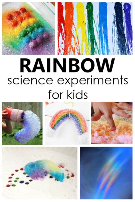 15 Rainbow Science Experiments - Fantastic Fun & Learning for Kids