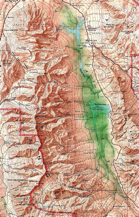 Death Valley National Park Map - Death Valley National Park • mappery