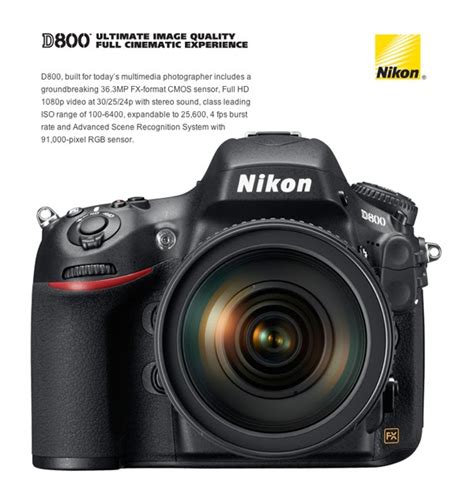 blurMEDIA Photography: Nikon D800 - Spec Review