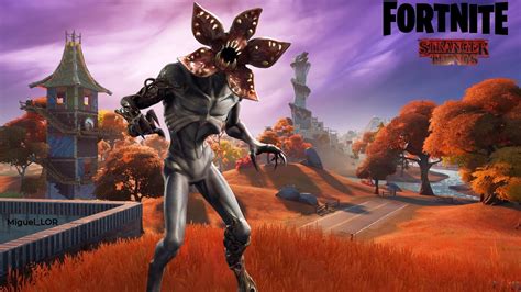 Skin Demogorgon Fortnite temporada 6 playstation 4 - YouTube