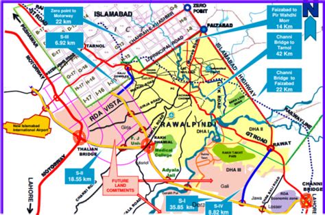 Rawalpindi Ring Road Map