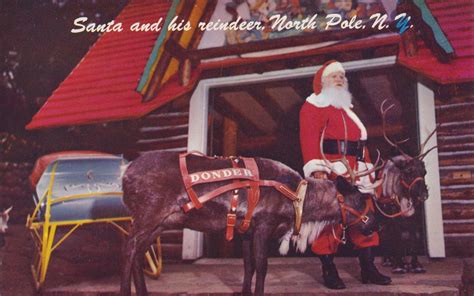 Santa and His Reindeer - North Pole, New York | It's time to… | Flickr