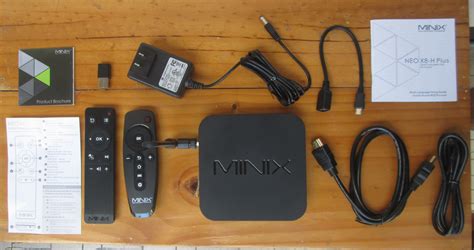 Unboxing of MINIX NEO X8-H Plus Quad Core Android Media Hub - CNX Software